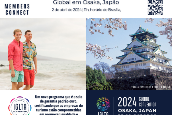 Atualizações da IGLTA e Convenção Global em Osaka, Japão