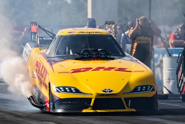 Dragster at the NHRA U.S. Nationals in Brownsburg, Indiana