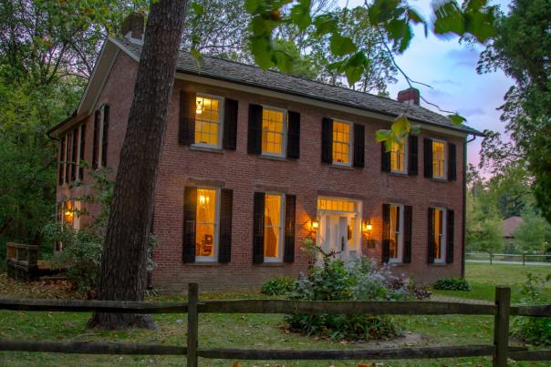 Bronnenberg House at Mounds State Park in Anderson Madison County