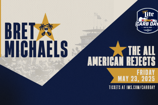 MILLER LITE CARB DAY at the Indianapolis Motor Speedway featuring BRET MICHAELS & ALL AMERICAN REJECTS on Friday, May 23, 2025
