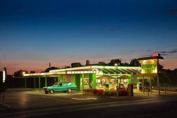 Fraziers Dairy Maid drive-in American restaurant in Anderson Madison County