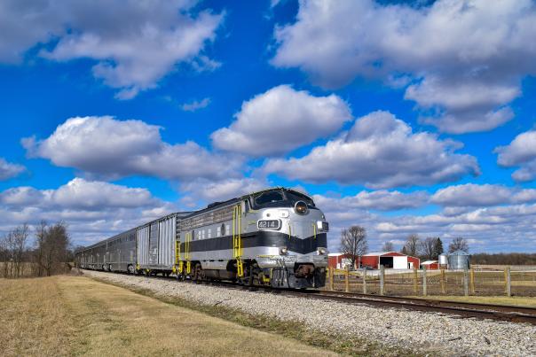 Nickel Plate Express train Noblesville