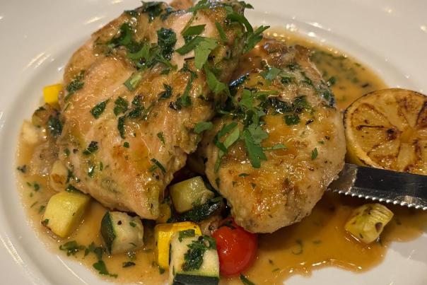 Chicken picatta Little Italy