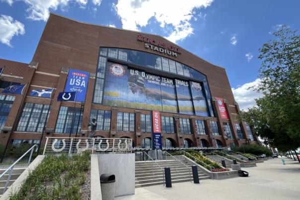 U.S. Olympic Swimming Trials - Lucas Oil Stadium Exterior