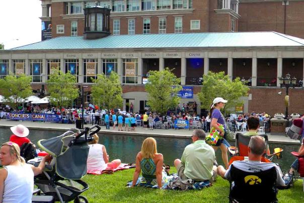 Free Concerts on the Indianapolis Central Canal