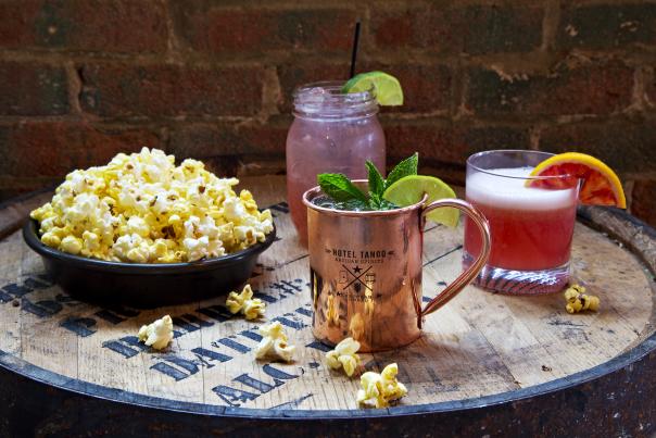 Hotel Tango Cocktails and Popcorn