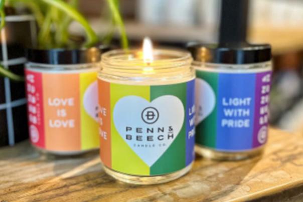 pride candle