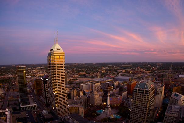 An Indianapolis Sunset