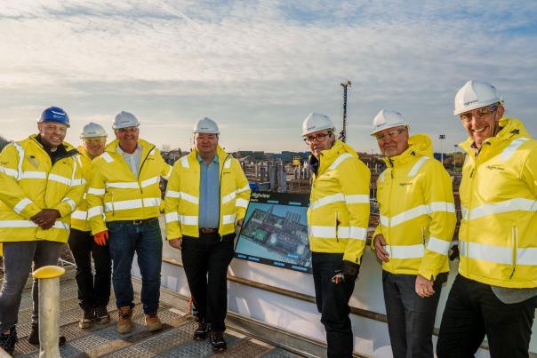 Highview groundbreaking ceremony at Carrington