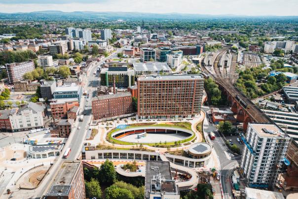 Stockport Interchange Aerial