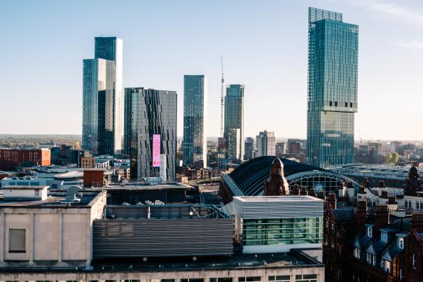 Manchester skyline