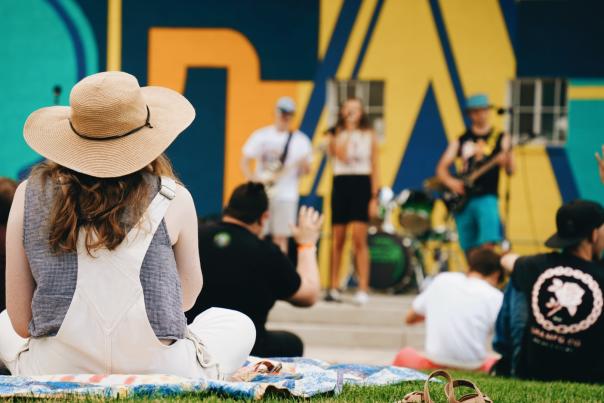 Music on the Lawn at the Johnson Center