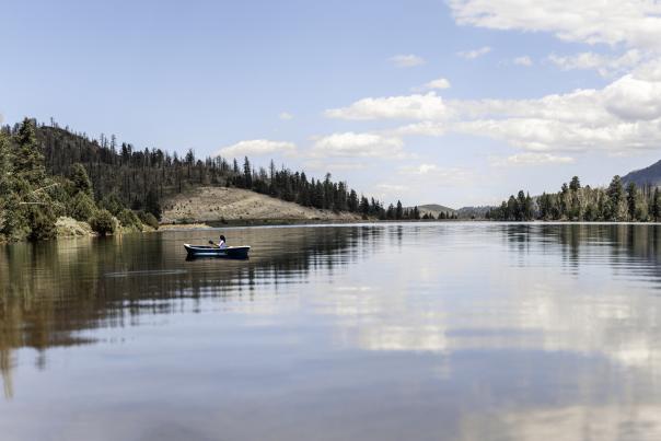 yankee meadow with kayak