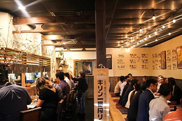 Mr. Max Nippon Cafe Dining Area Filled with People