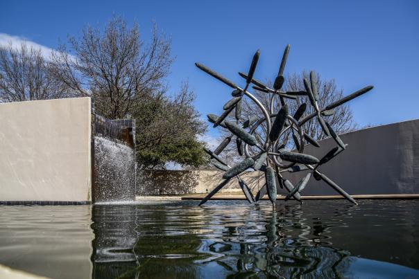 Outdoor Sculpture at the Irving Arts Center