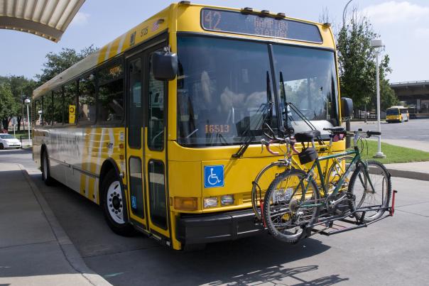 Dart Bus at a stop