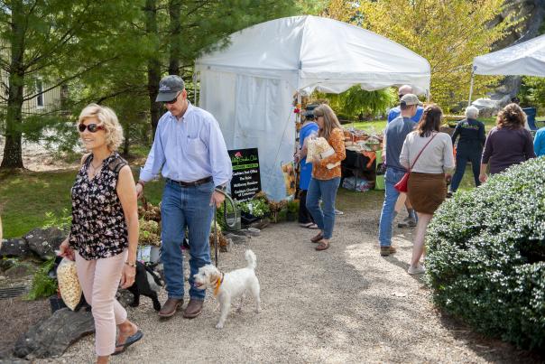 Cashiers Leaf Festival Crowd