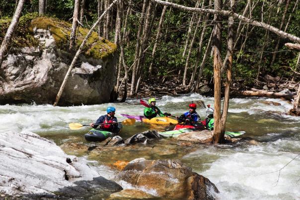 High Falls Whitewater Release