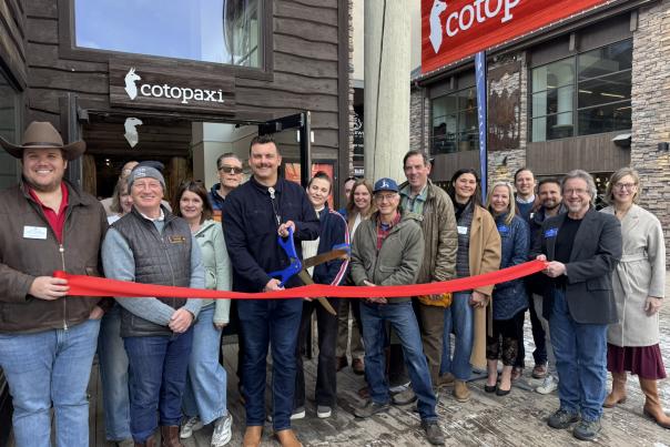 Cotopaxi Ribbon Cutting
