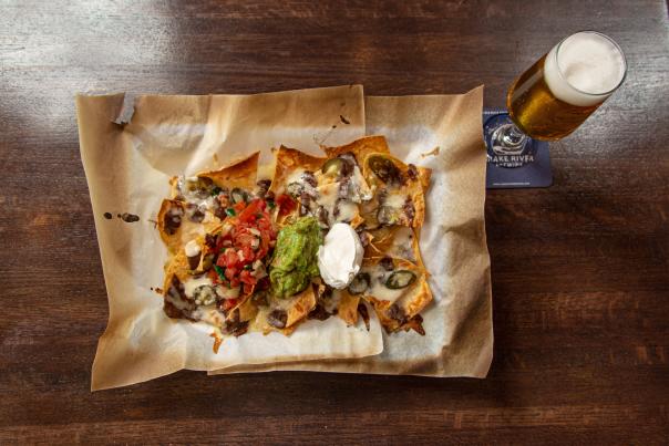 Food at Snake River Brewery