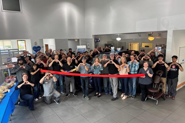 Stone's Subaru/Chevrolet Ribbon Cutting