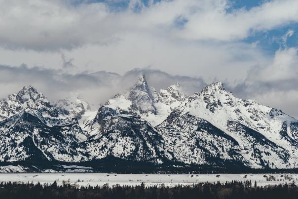 Snowy Tetons