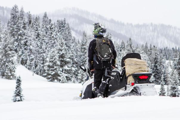 snowmobiling to granite hot springs