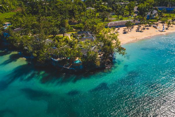 Aerial Photo - Ocean Spa at Jamaica Inn