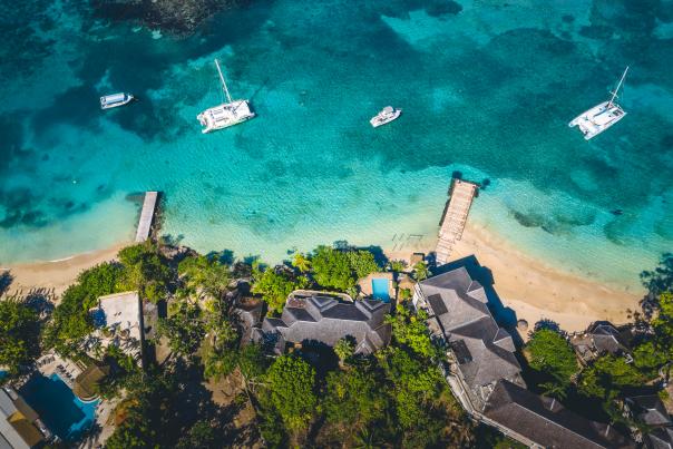 Ocho Rios Aerial View