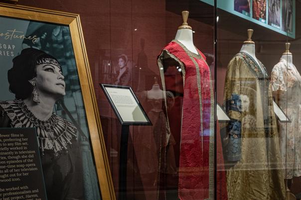 New exhibit of Ava Gardner's television roles featuring 4 new costumes.