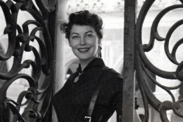 Ava Gardner poses in Spain while filming Pandora and the Flying Dutchman.