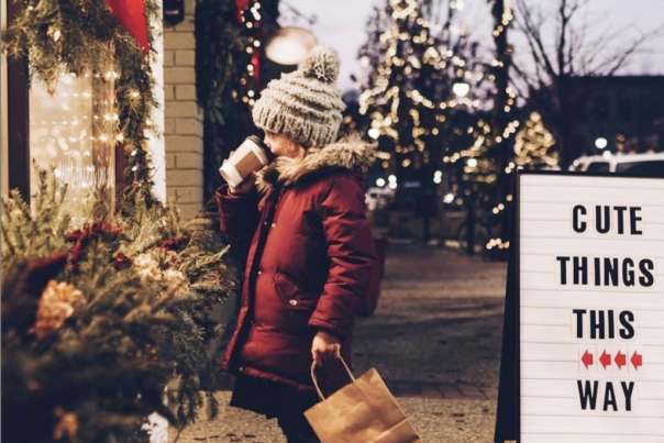 Winter shopping
