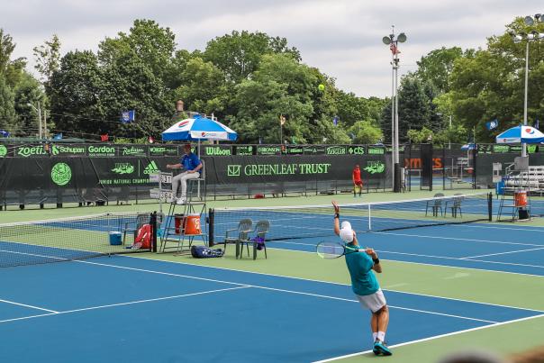 USTA match at Stowe Stadium