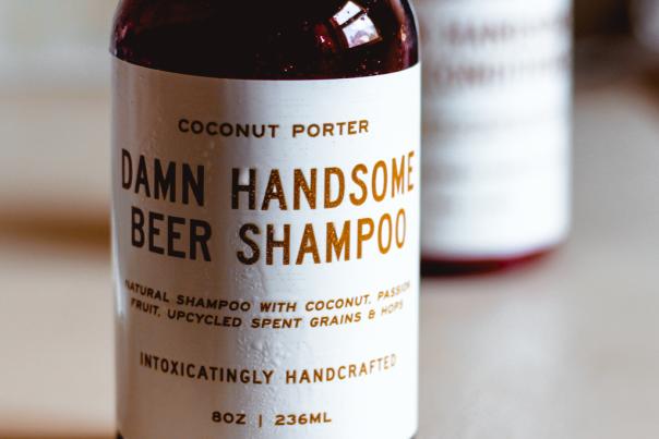 damn handsome beer shampoo