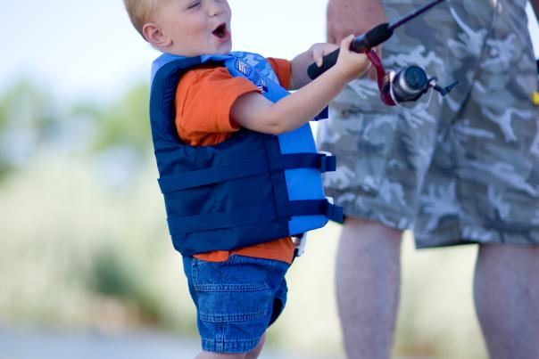 Fishing boy