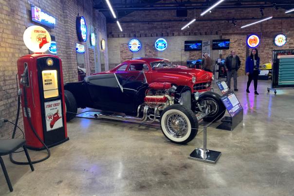 A Custom Car In The Garage, Salina, KS
