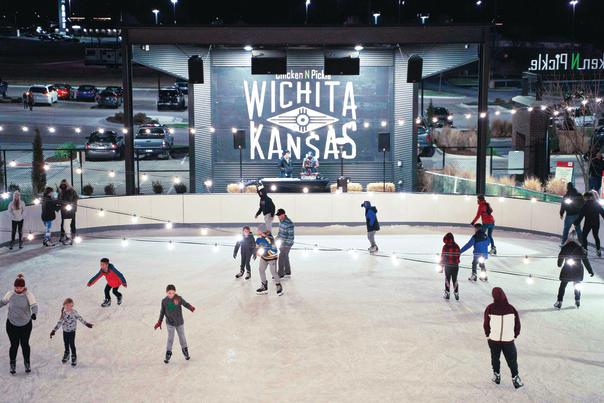 Chicken N Pickle Ice Rink Skating - Visit Wichita