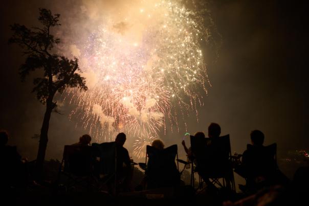 Amelia Earhart Festival Fireworks
