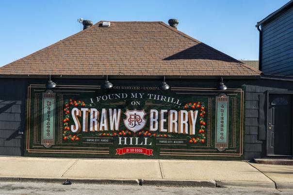 Strawberry Hill Sign
