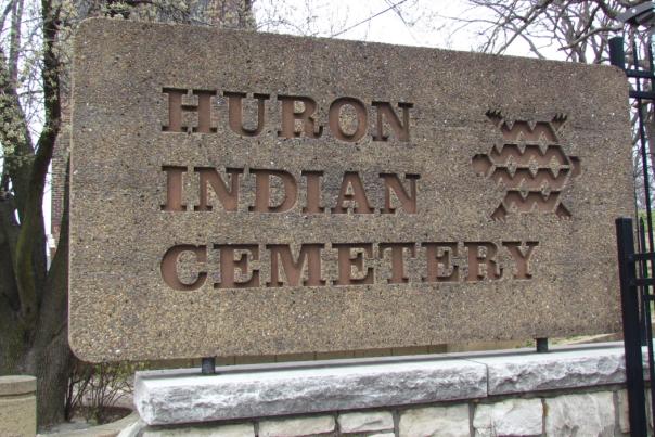 Mature Traveler Huron Indian Cemetery