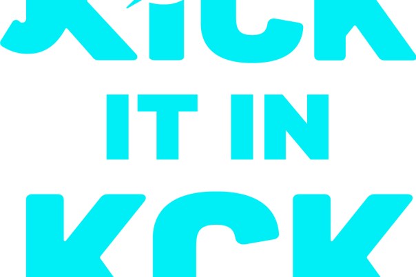 Kick it in KCK - Light Blue