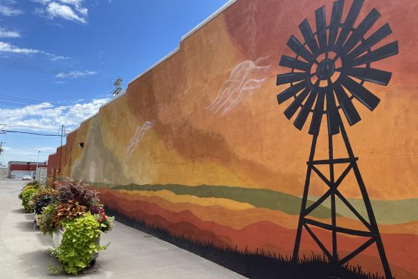 Windmill Alley Mural