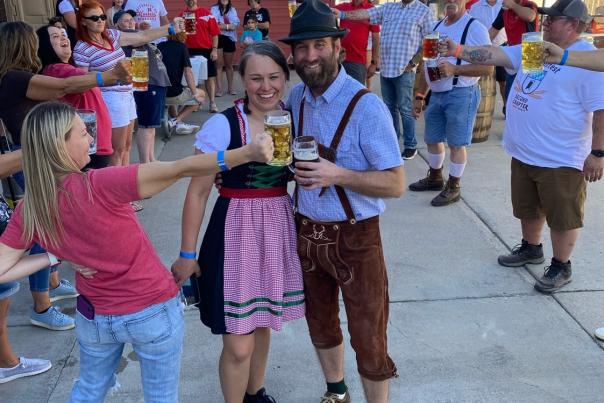 Richard & Lisa at Second Chapter Brewing
