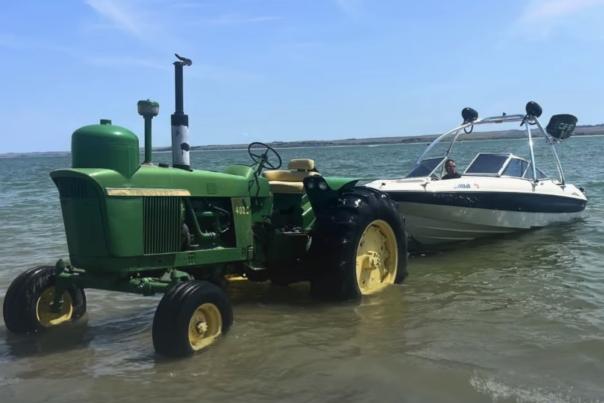 Admirals Cove Tractor Launch