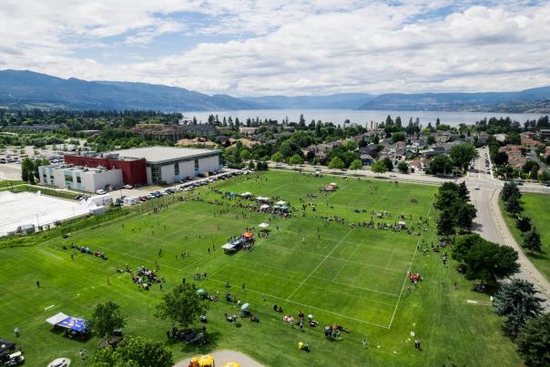 Mission Recreation Park Sports Fields Aerial 2