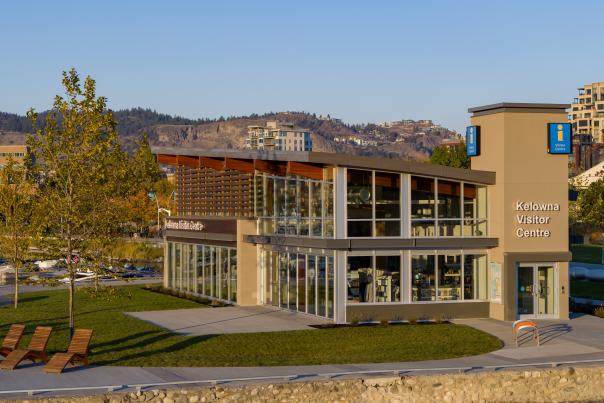 Kelowna Visitor Centre - Aerial (5)
