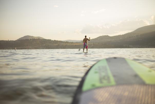 Stand Up Paddleboard at Sunset