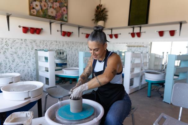 Pearl & Fern Pottery Class