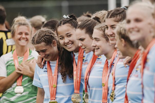 Maple Ridge 2024 BC Summer Games - Team with medals