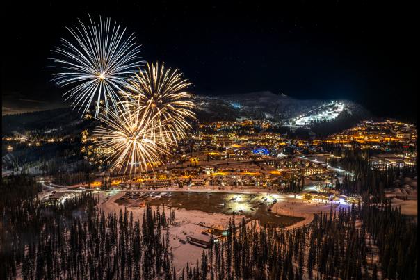 Big White Ski Resort - Fireworks